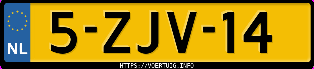 Kenteken afbeelding van 5ZJV14, zwarte Mercedes-Benz Gla 200