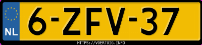 Kenteken afbeelding van 6ZFV37, grijze Mercedes-Benz C 180