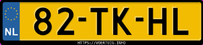 Kenteken afbeelding van 82TKHL, zwarte Mercedes-Benz E 280
