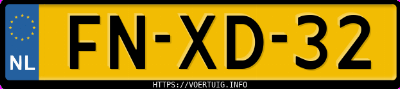 Kenteken afbeelding van FNXD32, grijze Mercedes-Benz 190E 1.8 U9