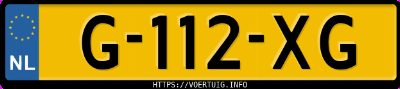 Kenteken afbeelding van G112XG, grijze Mercedes-Benz C 160