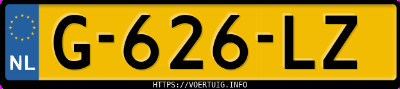Kenteken afbeelding van G626LZ, grijze Mercedes-Benz Cla 220
