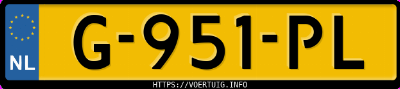 Kenteken afbeelding van G951PL, grijze Mercedes-Benz Glc 250 4matic