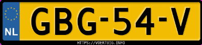 Kenteken afbeelding van GBG54V, witte Mercedes-Benz C 200
