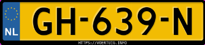 Kenteken afbeelding van GH639N, grijze Mercedes-Benz E 200