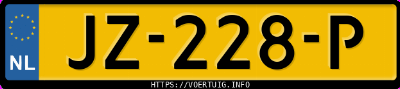 Kenteken afbeelding van JZ228P, zwarte Mercedes-Benz E 420 Cdi