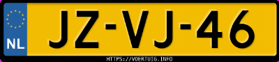 Kenteken afbeelding van JZVJ46, grijze Mercedes-Benz E 300 Diesel Kombi Oxykat
