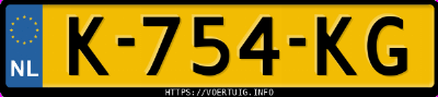 Kenteken afbeelding van K754KG, zwarte Mercedes-Benz Cla 220