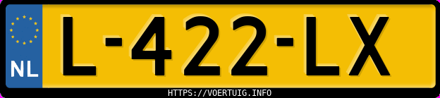 Kenteken afbeelding van L422LX, zwarte Mercedes-Benz Gle 400 D 4matic