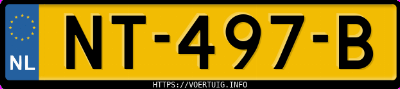 Kenteken afbeelding van NT497B, grijze Mercedes-Benz E 320