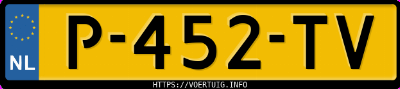 Kenteken afbeelding van P452TV, zwarte Mercedes-Benz Amg Gle 63 S 4matic+ Coupé