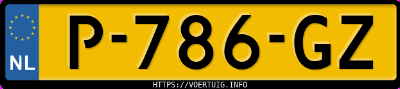 Kenteken afbeelding van P786GZ, zwarte Mercedes-Benz Eqc 400 4matic Kenteken afbeelding van P786GZ, zwarte Mercedes-Benz Eqc 400 4matic