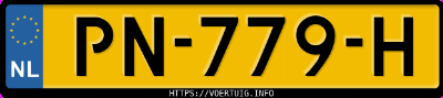 Kenteken afbeelding van PN779H, grijze Mercedes-Benz Sprinter