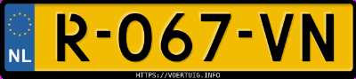 Kenteken afbeelding van R067VN, zwarte Mercedes-Benz Cla 200