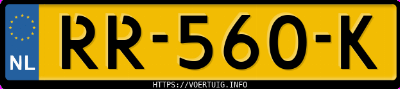 Kenteken afbeelding van RR560K, grijze Mercedes-Benz E 250