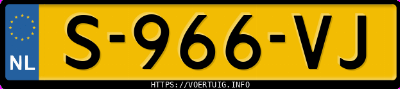 Kenteken afbeelding van S966VJ, grijze Mercedes-Benz Glc 350 E 4matic