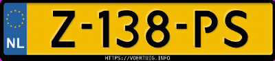 Kenteken afbeelding van Z138PS, zwarte Mercedes-Benz S 580 E 4matic