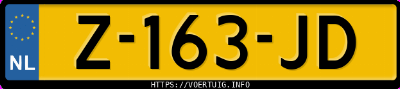 Kenteken afbeelding van Z163JD, grijze Mercedes-Benz E 350 Cgi