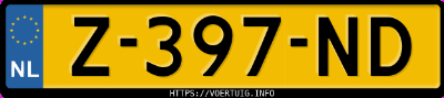 Kenteken afbeelding van Z397ND, grijze Mercedes-Benz Gla 200