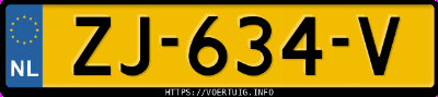 Kenteken afbeelding van ZJ634V, rode Mercedes-Benz Cla 200