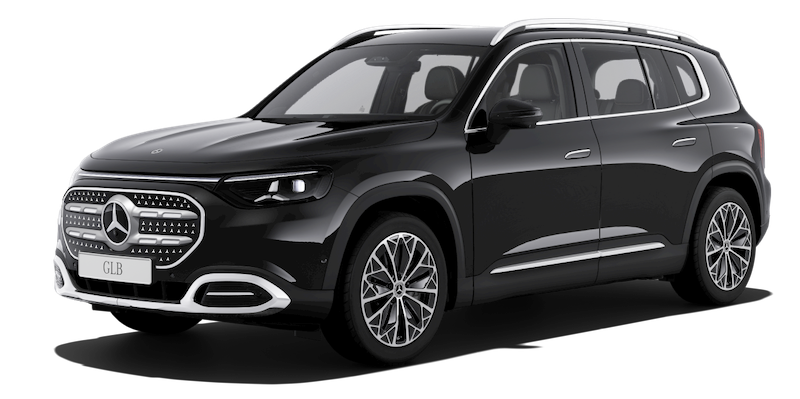 Afbeelding van JZK64P, zwarte Mercedes-Benz Glb 250+ stationwagen