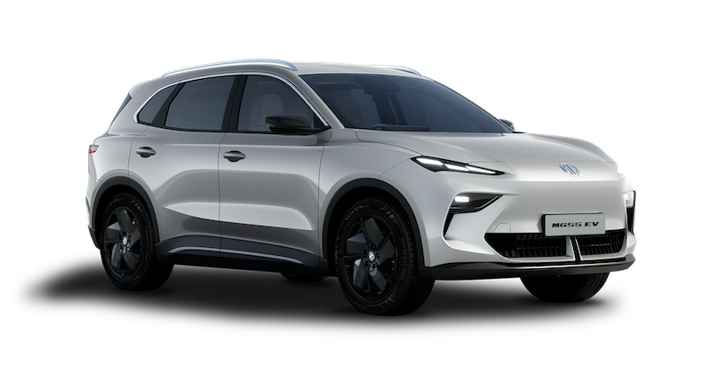 Afbeelding van HNL21G, grijze MG S5 Ev hatchback