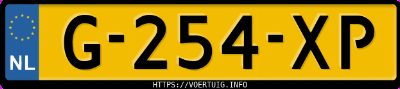 Kenteken afbeelding van G254XP, grijze Mini Clubman Cooper S