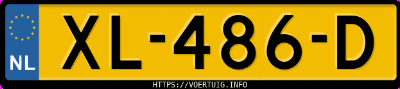 Kenteken afbeelding van XL486D, grijze Mini Cooper Cabrio