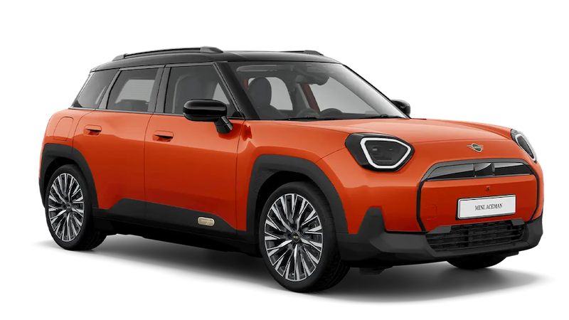 Afbeelding van GRB84N, rode Mini Aceman Se hatchback