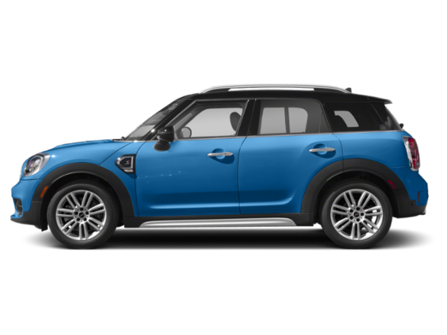 Afbeelding van 27SKR2, blauwe Mini Cooper hatchback