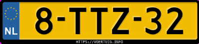 Kenteken afbeelding van 8TTZ32, zwarte Mitsubishi Outlander Phev S