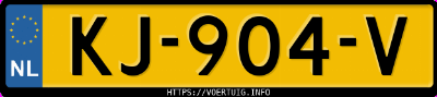 Kenteken afbeelding van KJ904V, bruine Mitsubishi Asx 1.6