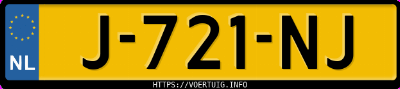 Kenteken afbeelding van J721NJ, witte Nissan Qashqai