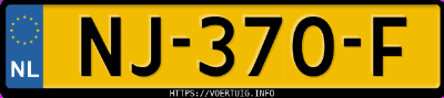 Kenteken afbeelding van NJ370F, zwarte Nissan Qashqai