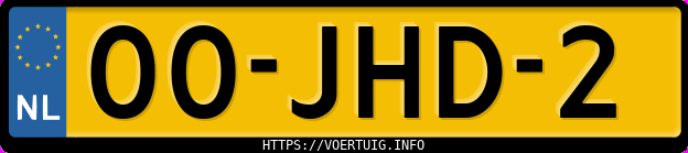 Kenteken afbeelding van 00JHD2, grijze Opel Insignia