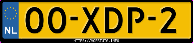 Kenteken afbeelding van 00XDP2, zwarte Opel Insignia Sports Tourer Sw 1.4t