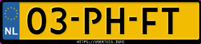 Kenteken afbeelding van 03PHFT, grijze Opel Astra H Cc Z14xep