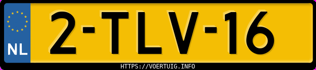 Kenteken afbeelding van 2TLV16, zwarte Opel Corsa D 12 Eco