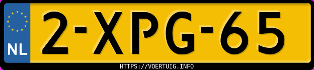 Kenteken afbeelding van 2XPG65, grijze Opel Corsa