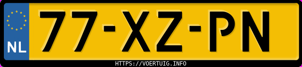 Kenteken afbeelding van 77XZPN, grijze Opel Astra
