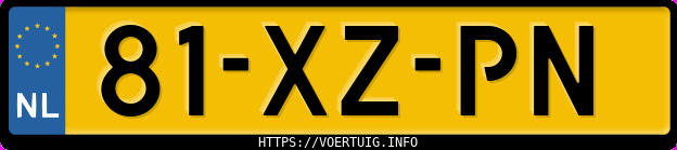 Kenteken afbeelding van 81XZPN, grijze Opel Corsa