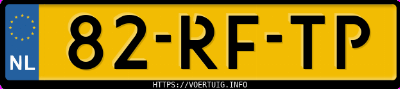 Kenteken afbeelding van 82RFTP, grijze Opel Agila 12