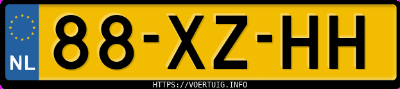 Kenteken afbeelding van 88XZHH, grijze Opel Astra