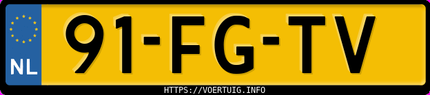 Kenteken afbeelding van 91FGTV, grijze Opel Astra G Caravan