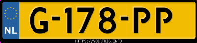 Kenteken afbeelding van G178PP, grijze Opel Grandland X 12xht