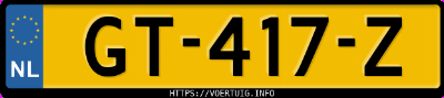 Kenteken afbeelding van GT417Z, grijze Opel Mokka Mokka-X D14net