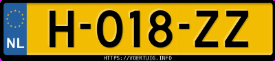 Kenteken afbeelding van H018ZZ, grijze Opel Insignia Sports Tourer B 15xht