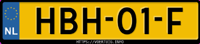 Kenteken afbeelding van HBH01F, bruine Opel Grandland 73kwh