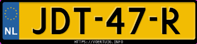 Kenteken afbeelding van JDT47R, grijze Opel Corsa F F12xel