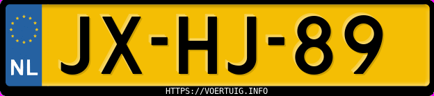 Kenteken afbeelding van JXHJ89, blauwe Opel Calibra C25xe E2